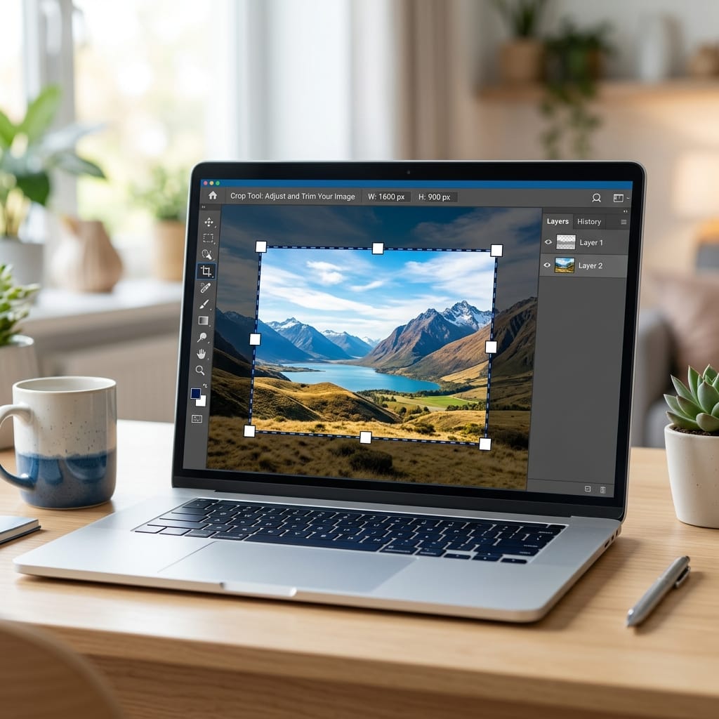 How to Crop Image in Photoshop